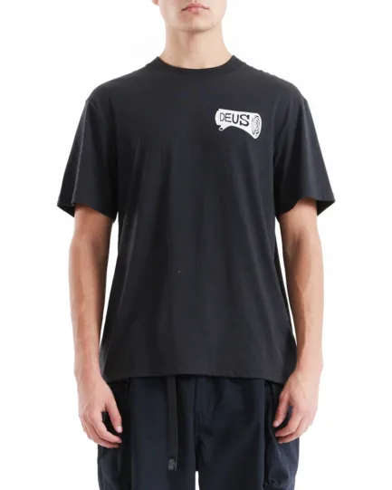 Deus The Log Tee Black