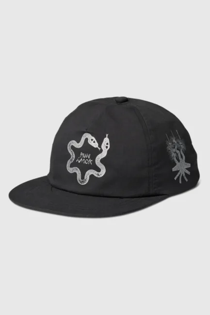 Roark Run Amok 5 Panel Black