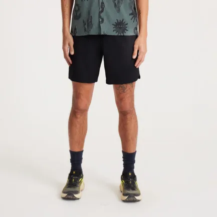 Roark Serrano 7" Active Stretch Shorts Black