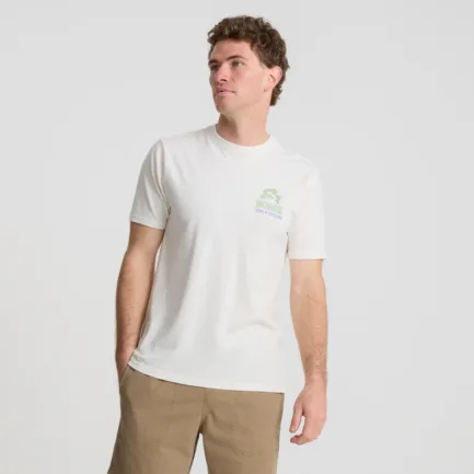 Roark Seek & Explore Tee Off White