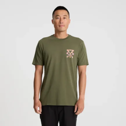 Roark Bush Bloom Tee Military