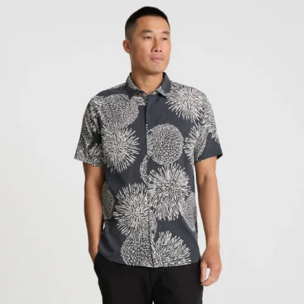 Roark Bless Up Shirt Black Floral