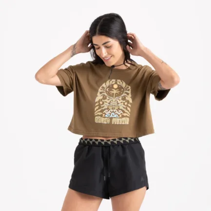 Roark Earth Mystic Cropped Boxy Woodland