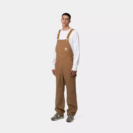 Carhartt WIP  Bib Overall Hamilton Brown