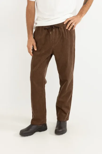 Rhythm Cord Jam Pant Brown