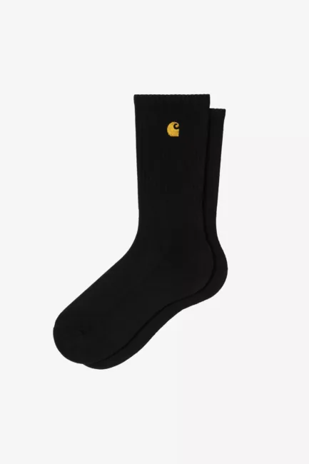 Carhartt WIP Chase Socks Black / Gold
