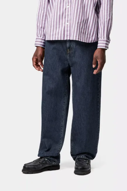 Carhartt WIP Aaron Pant Blue Rinsed