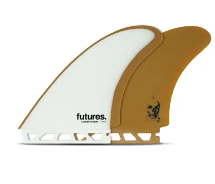 Futures Christenson Twin Fibeglass White/Brown