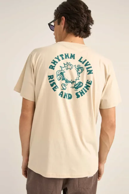 Rhythm Shine SS T-Shirt Moonrock