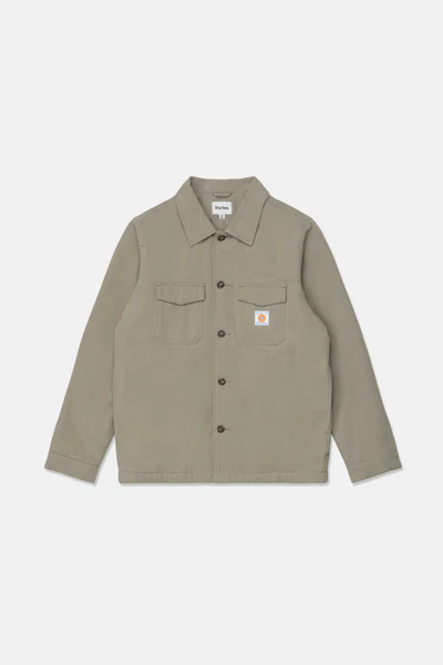 Rhythm Sherpa Lined Work Shirt Sage