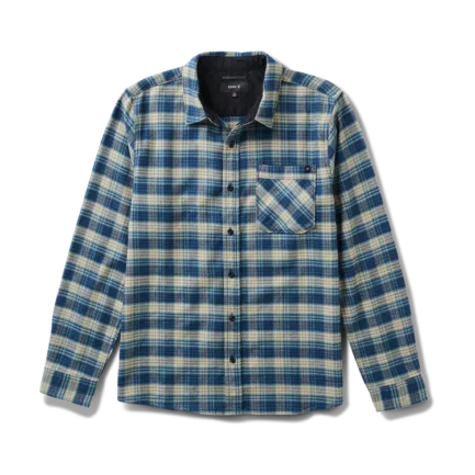 Roark Crossroads Flannel Deep Blue
