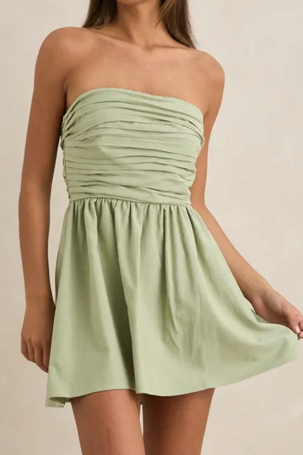 Rhythm Mila Mini Dress Palm