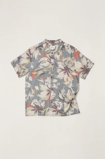 Rhythm Tropical Camo SS Shirt Camo