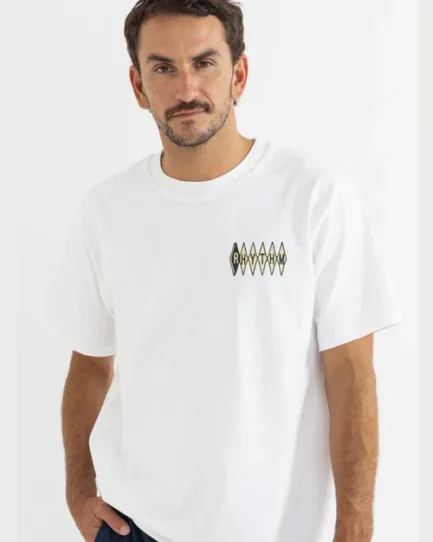 Rhythm Poolroom Vintage SS T-Shirt White