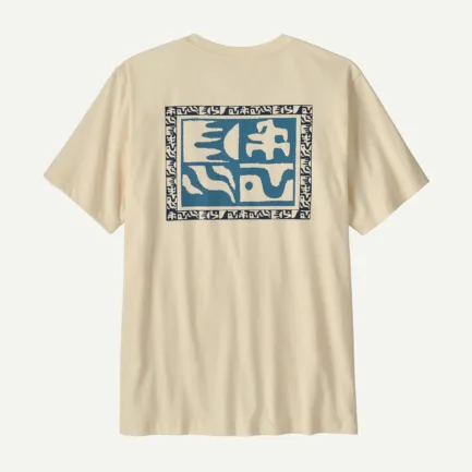 Patagonia M's Mother Rays T-Shirt Undyed Natural