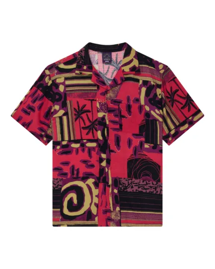 Deus Freamont Shirt Mellon Red