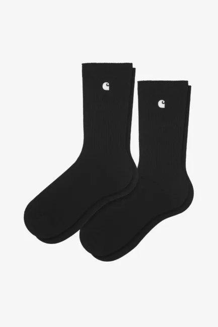 Carhartt WIP Madison Pack Socks Black/White + Black/White