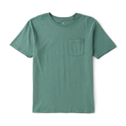 Roark Made to Fade Tee Washed Slate Green