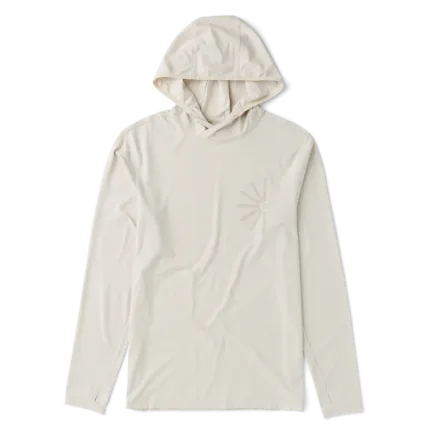 Roark Venture LS UPF Hoodie Off White